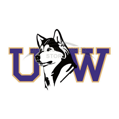 Diy Washington Huskies Iron-on Transfers (Wall Stickers)NO.6889